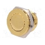 Intrerupator anti-vandalism, OFF-(ON), Ø16mm, ONPOW, GQ16PF-10/J/G