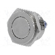 Intrerupator anti-vandalism, OFF-(ON), Ø16mm, ONPOW, GQ16PF-10/J/N