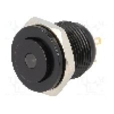 Intrerupator anti-vandalism, OFF-(ON), Ø16mm, ONPOW, GQ16PH-10D/J/B/24V/A