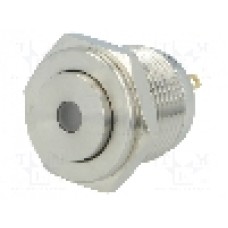 Intrerupator anti-vandalism, OFF-(ON), Ø16mm, ONPOW, GQ16PH-10D/J/G/12V/S