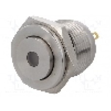 Intrerupator anti-vandalism, OFF-(ON), Ø16mm, ONPOW, GQ16PH-10D/J/G/24V/S