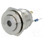 Intrerupator anti-vandalism, OFF-(ON), Ø16mm, ONPOW, GQ16PH-10D/J/R/24V/S Intrerupator anti-vandalism, OFF-(ON), Ø16mm, ONPOW, GQ16PH-10D/J/R/24V/S