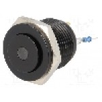 Intrerupator anti-vandalism, OFF-(ON), Ø16mm, ONPOW, GQ16PH-10D/J/W/12V/A Intrerupator anti-vandalism, OFF-(ON), Ø16mm, ONPOW, GQ16PH-10D/J/W/12V/A