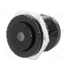 Intrerupator anti-vandalism, OFF-(ON), Ø16mm, ONPOW, GQ16PH-10D/J/W/24V/A Intrerupator anti-vandalism, OFF-(ON), Ø16mm, ONPOW, GQ16PH-10D/J/W/24V/A