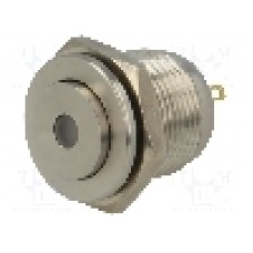 Intrerupator anti-vandalism, OFF-(ON), Ø16mm, ONPOW, GQ16PH-10D/J/W/24V/S