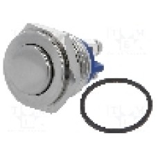 Intrerupator anti-vandalism, OFF-(ON), Ø16mm, ONPOW, GQ16PH-10/N