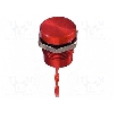 Intrerupator anti-vandalism, OFF-(ON), Ø18mm, APEM, PBAR1AF6000