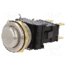 Intrerupator anti-vandalism, OFF-(ON), 19.7x12.9mm, BULGIN, H8351RP