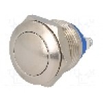 Intrerupator anti-vandalism, OFF-(ON), Ø19mm, APEM, AV191003C900 Intrerupator anti-vandalism, OFF-(ON), Ø19mm, APEM, AV191003C900