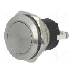 Intrerupator anti-vandalism, OFF-(ON), Ø19mm, BULGIN, MP0037