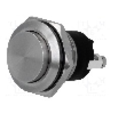 Intrerupator anti-vandalism, OFF-(ON), Ø19mm, BULGIN, MP0037/2 Intrerupator anti-vandalism, OFF-(ON), Ø19mm, BULGIN, MP0037/2