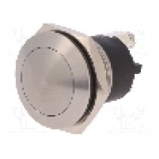 Intrerupator anti-vandalism, OFF-(ON), Ø19mm, BULGIN, MP0037/3 Intrerupator anti-vandalism, OFF-(ON), Ø19mm, BULGIN, MP0037/3