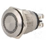 Intrerupator anti-vandalism, OFF-(ON), Ø19mm, BULGIN, MPI002/TERM/D5 Intrerupator anti-vandalism, OFF-(ON), Ø19mm, BULGIN, MPI002/TERM/D5