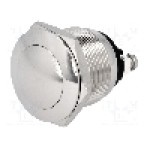 Intrerupator anti-vandalism, OFF-(ON), Ø19mm, NINIGI, PS28B