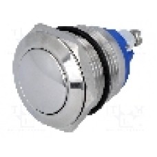 Intrerupator anti-vandalism, OFF-(ON), Ø19mm, ONPOW - GQ19B-10/S