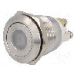 Intrerupator anti-vandalism, OFF-(ON), Ø19mm, ONPOW - GQ19F-10D/Y/24V/S Intrerupator anti-vandalism, OFF-(ON), Ø19mm, ONPOW - GQ19F-10D/Y/24V/S