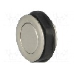 Intrerupator anti-vandalism, OFF-(ON), Ø19mm, SCHURTER, 1241.2800