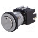 Intrerupator anti-vandalism, OFF-ON, Ø19mm, SCHURTER, 1241.6823.1114000 Intrerupator anti-vandalism, OFF-ON, Ø19mm, SCHURTER, 1241.6823.1114000