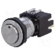 Intrerupator anti-vandalism, OFF-ON, Ø19mm, SCHURTER, 1241.6823.1114000