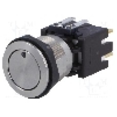 Intrerupator anti-vandalism, OFF-ON, Ø19mm, SCHURTER, 1241.6823.1124000