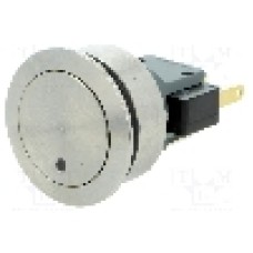 Intrerupator anti-vandalism, OFF-(ON), Ø22mm, SCHURTER, 1241.6697.1122000