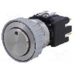 Intrerupator anti-vandalism, OFF-ON, Ø22mm, SCHURTER, 1241.6833.1121000