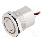 Intrerupator anti-vandalism, OFF-(ON), Ø30mm, SCHURTER, 1241.6403