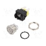 Intrerupator anti-vandalism, ON-OFF, Ø19mm, CANAL ELECTRONIC, PS5-210MH-BRD-0PAC Intrerupator anti-vandalism, ON-OFF, Ø19mm, CANAL ELECTRONIC, PS5-210MH-BRD-0PAC