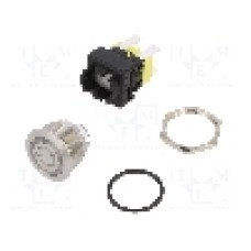 Intrerupator anti-vandalism, ON-OFF, Ø22mm, CANAL ELECTRONIC, PS5-210QH-BRD-0PAC