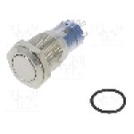 Intrerupator anti-vandalism, ON-ON, Ø16.2mm, BULGIN, MP0045/1E0NN000S