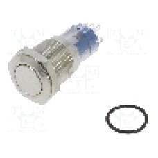 Intrerupator anti-vandalism, ON-ON, Ø16.2mm, BULGIN, MP0045/1E0NN000S