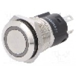 Intrerupator anti-vandalism, ON-(ON), Ø16mm, EAO, 82-4151.1113 Intrerupator anti-vandalism, ON-(ON), Ø16mm, EAO, 82-4151.1113