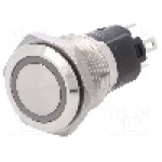 Intrerupator anti-vandalism, ON-(ON), Ø16mm, EAO, 82-4151.1143 Intrerupator anti-vandalism, ON-(ON), Ø16mm, EAO, 82-4151.1143