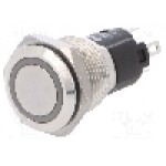 Intrerupator anti-vandalism, ON-(ON), Ø16mm, EAO, 82-4151.1144 Intrerupator anti-vandalism, ON-(ON), Ø16mm, EAO, 82-4151.1144