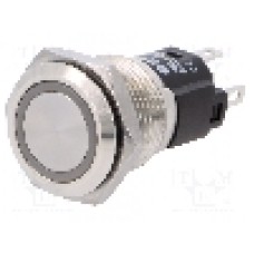 Intrerupator anti-vandalism, ON-(ON), Ø16mm, EAO, 82-4151.11A4 Intrerupator anti-vandalism, ON-(ON), Ø16mm, EAO, 82-4151.11A4