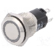 Intrerupator anti-vandalism, ON-ON, Ø16mm, EAO, 82-4151.2113