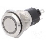 Intrerupator anti-vandalism, ON-ON, Ø16mm, EAO, 82-4151.2114 Intrerupator anti-vandalism, ON-ON, Ø16mm, EAO, 82-4151.2114