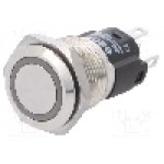 Intrerupator anti-vandalism, ON-ON, Ø16mm, EAO, 82-4151.2123 Intrerupator anti-vandalism, ON-ON, Ø16mm, EAO, 82-4151.2123