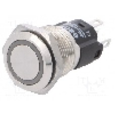 Intrerupator anti-vandalism, ON-ON, Ø16mm, EAO, 82-4151.2123