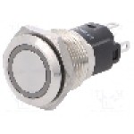 Intrerupator anti-vandalism, ON-ON, Ø16mm, EAO, 82-4151.2124 Intrerupator anti-vandalism, ON-ON, Ø16mm, EAO, 82-4151.2124