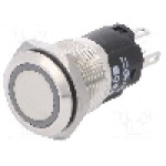 Intrerupator anti-vandalism, ON-ON, Ø16mm, EAO, 82-4151.2133 Intrerupator anti-vandalism, ON-ON, Ø16mm, EAO, 82-4151.2133