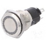 Intrerupator anti-vandalism, ON-ON, Ø16mm, EAO, 82-4151.2134 Intrerupator anti-vandalism, ON-ON, Ø16mm, EAO, 82-4151.2134