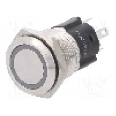 Intrerupator anti-vandalism, ON-ON, Ø16mm, EAO, 82-4151.2143