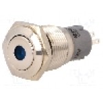 Intrerupator anti-vandalism, ON-(ON), Ø16mm, ONPOW, LAS2-GQF-11D/B12V/S-P Intrerupator anti-vandalism, ON-(ON), Ø16mm, ONPOW, LAS2-GQF-11D/B12V/S-P