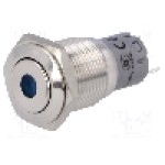 Intrerupator anti-vandalism, ON-(ON), Ø16mm, ONPOW, LAS2-GQF-11D/B24V/S-P Intrerupator anti-vandalism, ON-(ON), Ø16mm, ONPOW, LAS2-GQF-11D/B24V/S-P