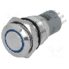 Intrerupator anti-vandalism, ON-ON, Ø16mm, ONPOW - LAS2-GQF-11ZE/B24V/S-P Intrerupator anti-vandalism, ON-ON, Ø16mm, ONPOW - LAS2-GQF-11ZE/B24V/S-P