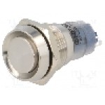 Intrerupator anti-vandalism, ON-ON, Ø16mm, ONPOW - LAS2GQC-11Z/S/FP Intrerupator anti-vandalism, ON-ON, Ø16mm, ONPOW - LAS2GQC-11Z/S/FP