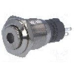 Intrerupator anti-vandalism, ON-(ON), Ø16mm, ONPOW - LAS2GQH-11D/W/24V/S/FP