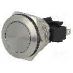 Intrerupator anti-vandalism, ON-(ON), Ø19mm, BULGIN, MP0031