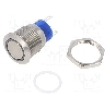 Intrerupator anti-vandalism, ON-ON, Ø19mm, C&K, ATP19-SL1-324-B0SE-03Q